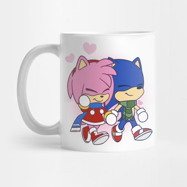 Chibi Sonamy by Firestorm Fox